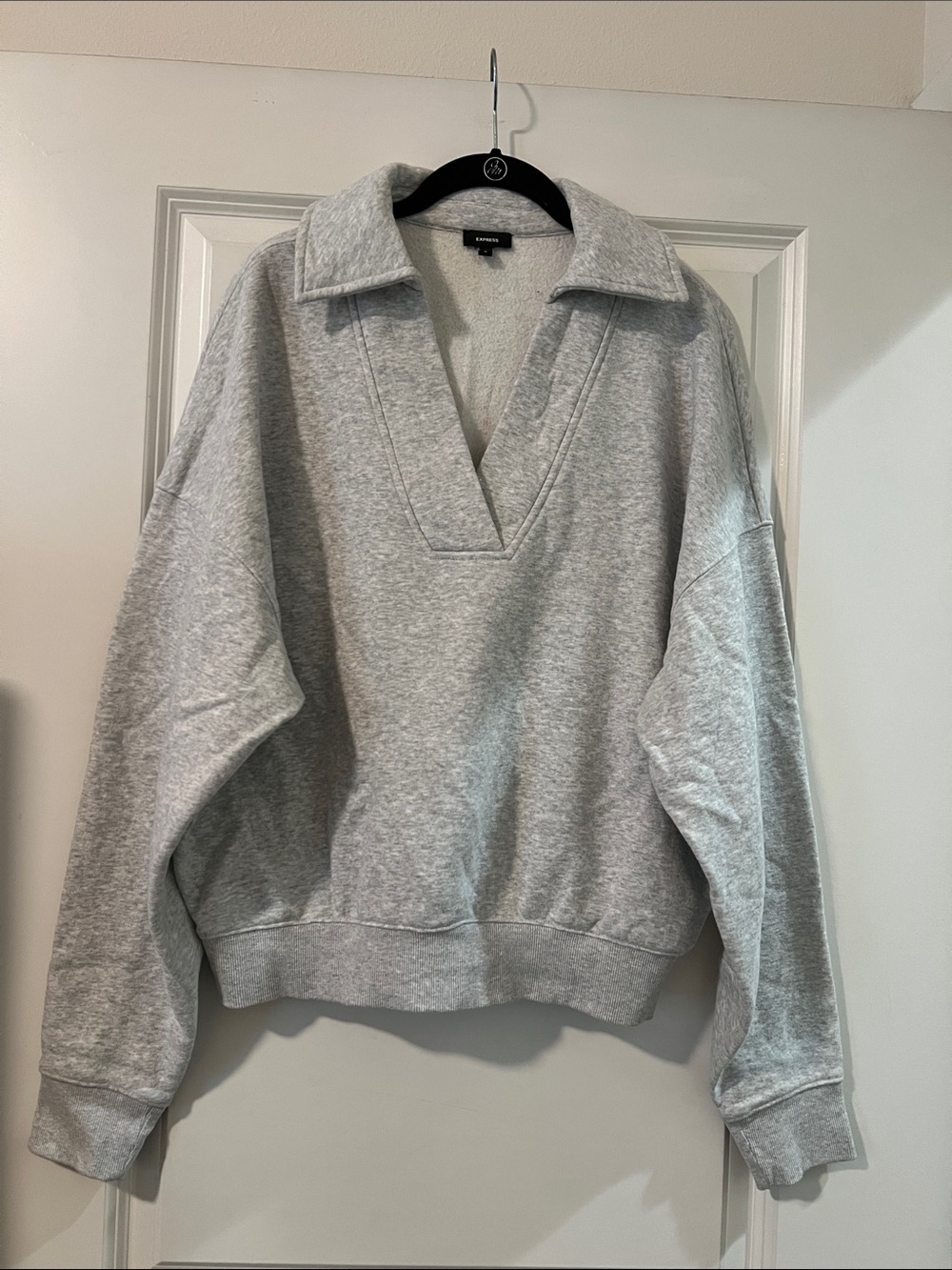 Express V-Neck Sweatshirt